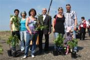 Bauplatzübergabe am Nalber Bauspitz mit Wirtschaftsschau